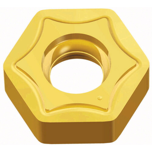NTKカッティングツールズ　TAEGUTEC　ミーリング加工用チップ　ヘキサ２ミル　【10個】　【品番：HNMX 050410-MM TT6080】