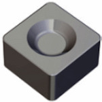 NTKカッティングツールズ　TAEGUTEC　旋削加工用チップ　Ｔ‐ターン　ＳｉＮ　【10個】　【品番：SNGX 120712 CH AS10】