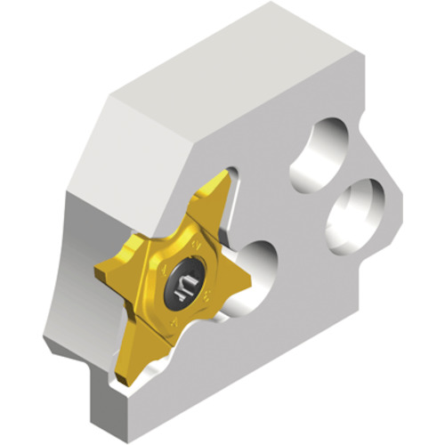 NTKカッティングツールズ　TAEGUTEC　クアッドラッシュ　外径突切・溝入加工用アダプター　【品番：TCAQL 27】