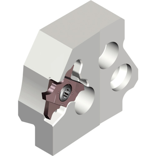 NTKカッティングツールズ　TAEGUTEC　クアッドラッシュ　外径突切・溝入加工用アダプター　【品番：TCAQR 20】