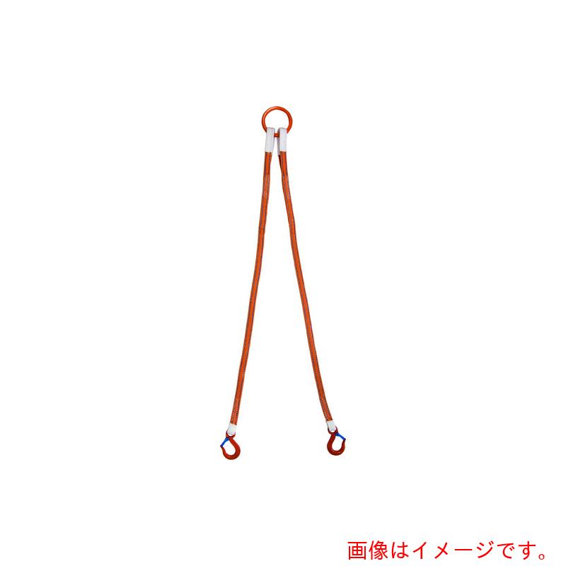 ★大洋製器工業(TAIYO) 2本吊 インカリフティングスリングJIS 2t用×2m(1013760) 【品番:2ILS 2TX2-4K】|住設プロ 店
