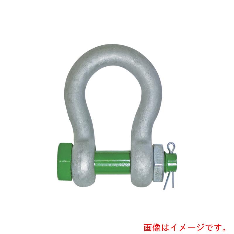 ★【別途貨物輸送あり】綿津見製器加工（TAIYO） グリーンピンスタンダードシャックル バウ・ボルトナット ５５ｔ（３３００５７８） 【品番：GPBB-55T】