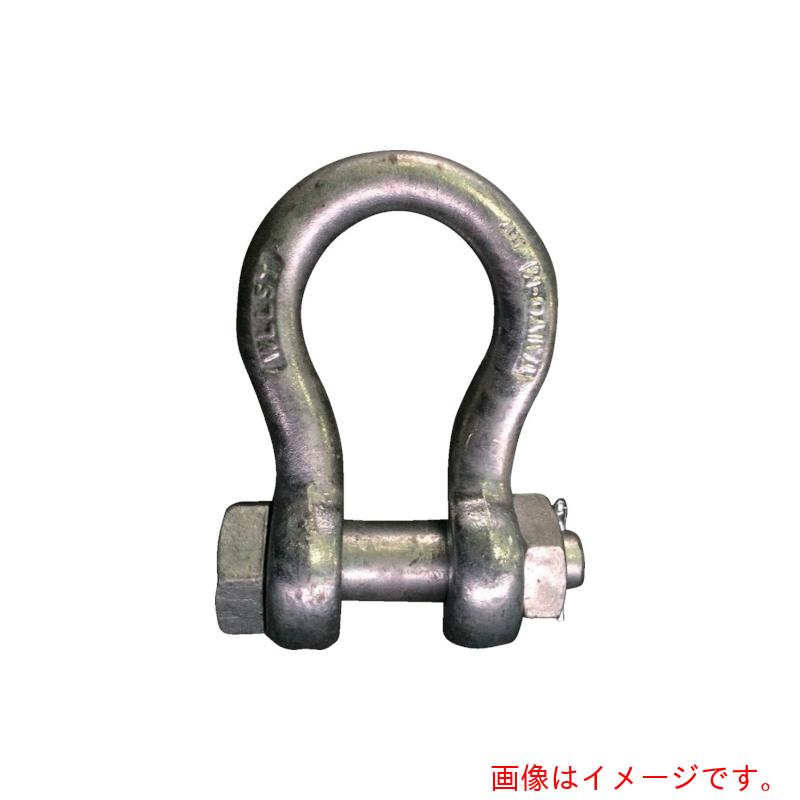 ★綿津見製器産業（TAIYO） ＪＩＳシャックル Ｍ級 ドブ ＢＢ－２８（１０１０５３０） 【品番：JBB28G】