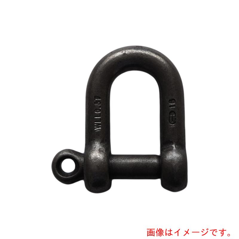 ★綿津見製器製作（TAIYO） 捻込シャックル 黒 ５０ＭＭ（１００８６３０） 【品番：NGS50】 荷締・牽引器具-その他-花・ガーデン・DIY