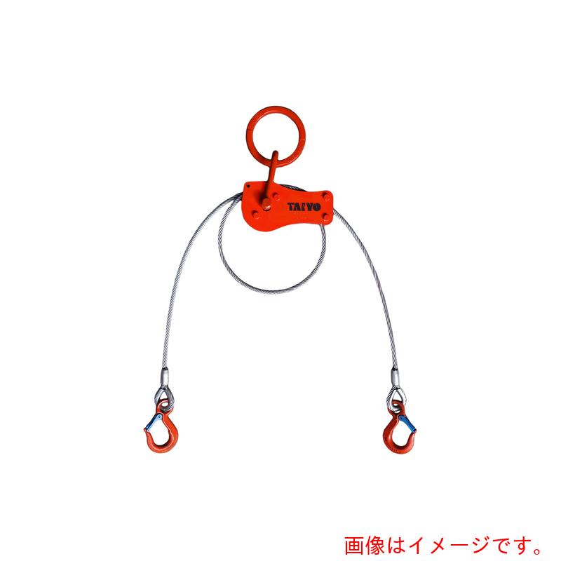 大洋製器工業（TAIYO）　ワイヤバランサー　１ｔセット　Ｌ４．５ｍ（１０１５５５０）　【品番：TWBLS-1TX4.5】