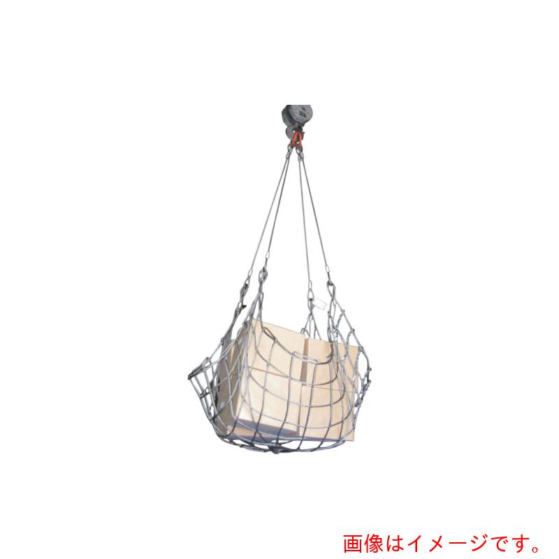 大洋製器工業（TAIYO）　ワイヤモッコ　リング付　１２×９×１２０目×１．２Ｍ角（３０１０４６１）　【品番：WRM120X1.2】