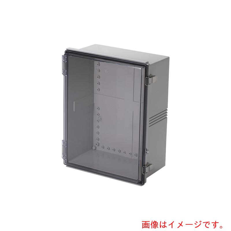 タカチ電機工業（TAKACHI）　防水・防塵ボックス　透明／ホワイトグレー　３５０×４５０×２０１　【品番：BCAP354520T】