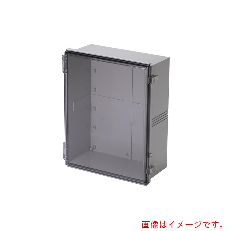 タカチ電機工業（TAKACHI）　防水・防塵ボックス　透明／ホワイトグレー　４００×５００×２０１　【品番：BCAP405020T】