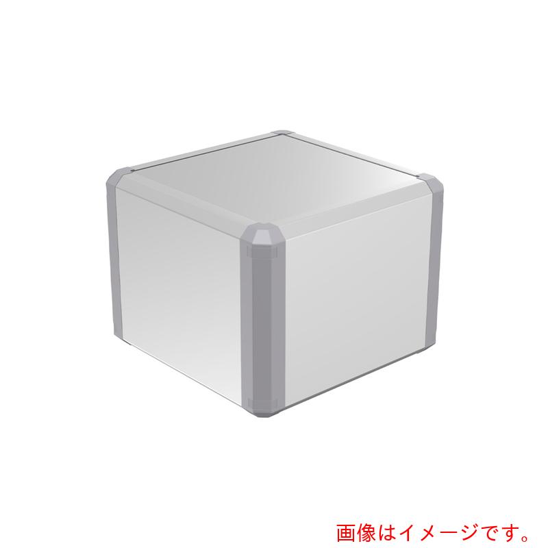 タカチ電機製作（TAKACHI） 軽銀ボックス席 Ｗ２００×Ｈ１５０．４×Ｄ２００ しろがね色／薄墨色 【品番：FC15-20-20GS】