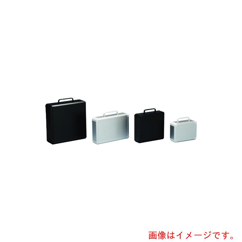 タカチ電機工業（TAKACHI）　ハンドル付コントロールボックス　ライトグレー／シルバー　【品番：FCH8-40-25GS】