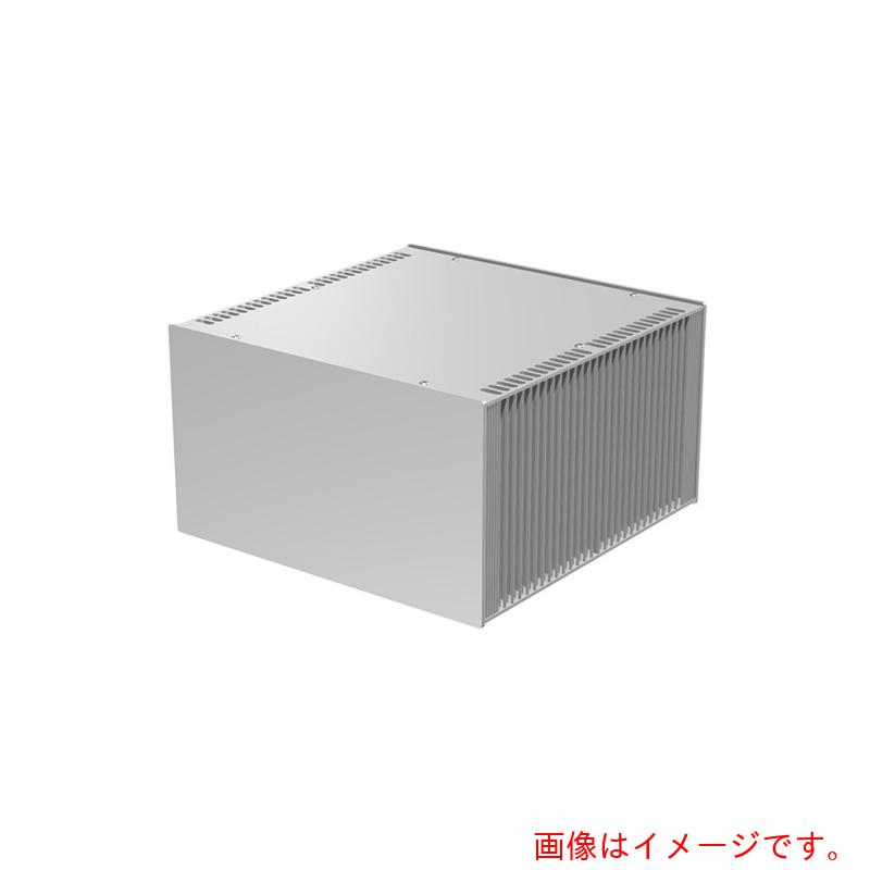 タカチ電機工業（TAKACHI）　縦型ヒートシンク式アルミサッシケース　シルバー　【品番：HY133-23-23SS】
