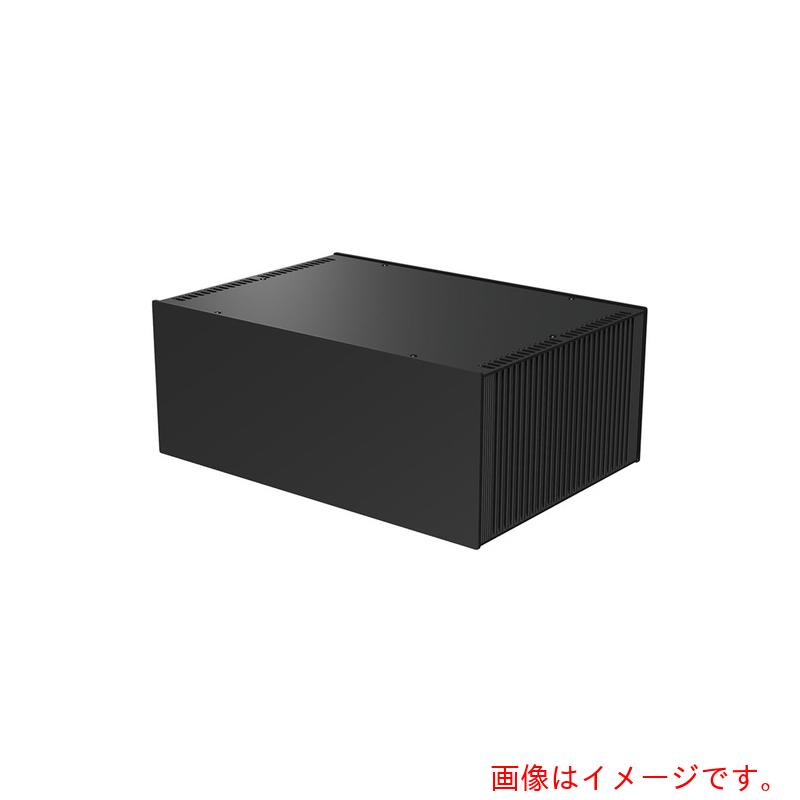 タカチ電機実業（TAKACHI） 縦型ヒートシンク式アルミサッシケース 黒いこと 【品番：HY133-33-23BB】