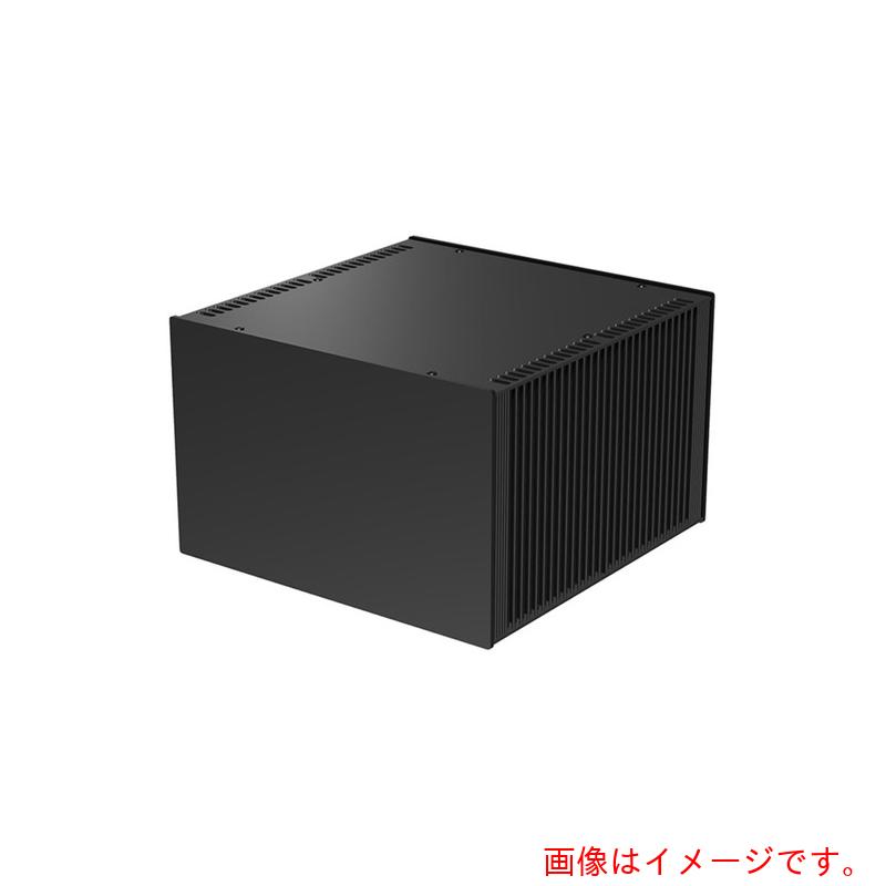 タカチ電機工業（TAKACHI）　縦型ヒートシンク式アルミサッシケース　ブラック　【品番：HY149-23-23BB】