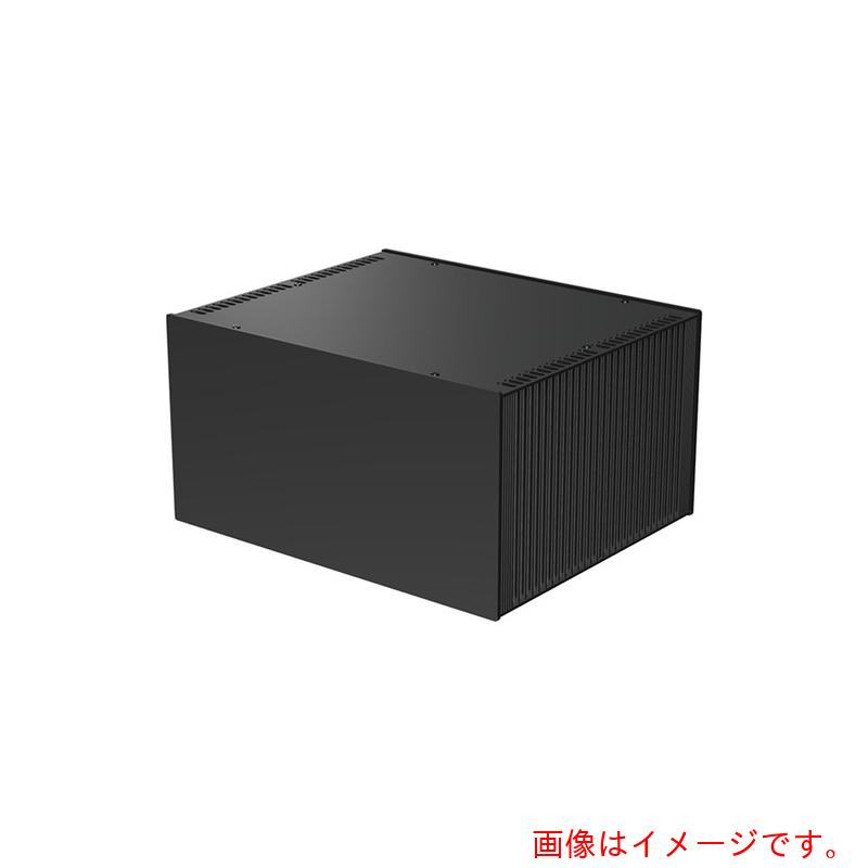 タカチ電機製作（TAKACHI） 縦型ヒートシンク式アルミサッシケース 黒いこと 【品番：HY149-28-23BB】