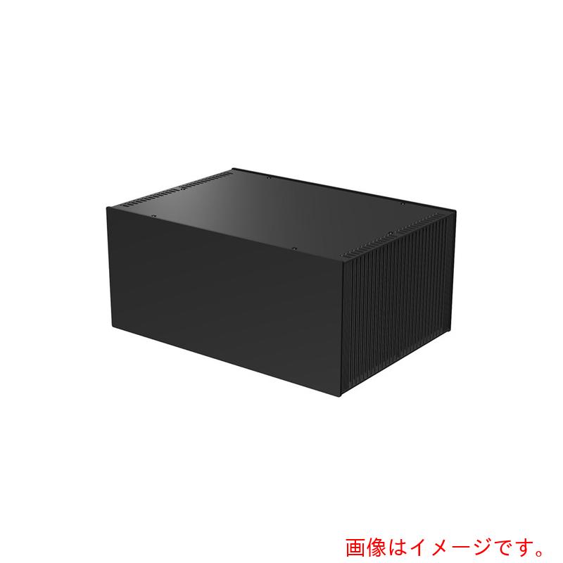 タカチ電機工業（TAKACHI）　縦型ヒートシンク式アルミサッシケース　ブラック　【品番：HY149-33-23BB】