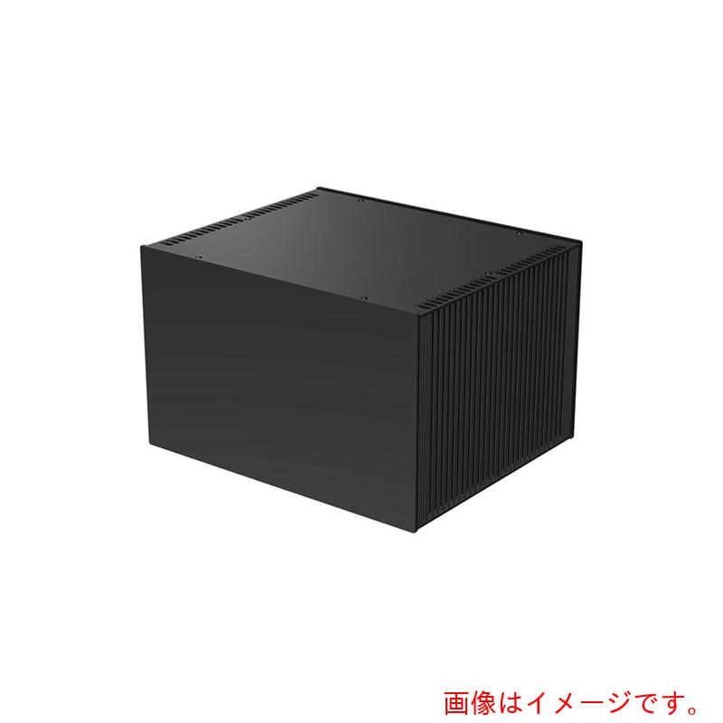 タカチ電機工業（TAKACHI）　縦型ヒートシンク式アルミサッシケース　ブラック　【品番：HY177-28-23BB】