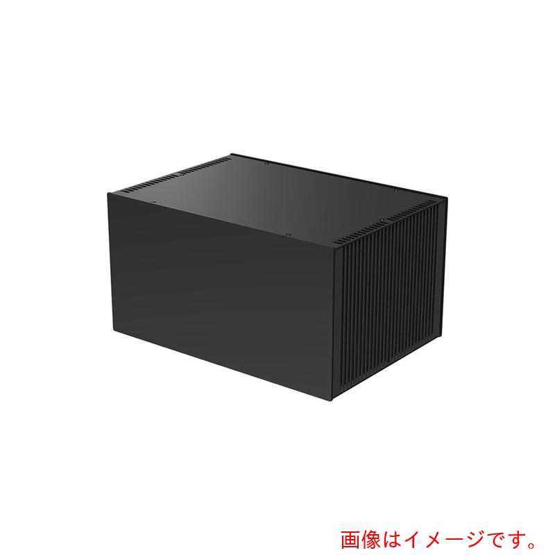 タカチ電機産業（TAKACHI） 縦型ヒートシンク式アルミサッシケース 黒いこと 【品番：HY177-33-23BB】