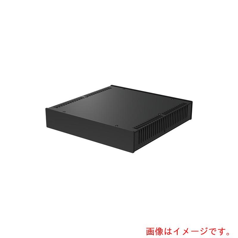 タカチ電機工業（TAKACHI）　縦型ヒートシンク式アルミサッシケース　ブラック　【品番：HY44-23-23BB】