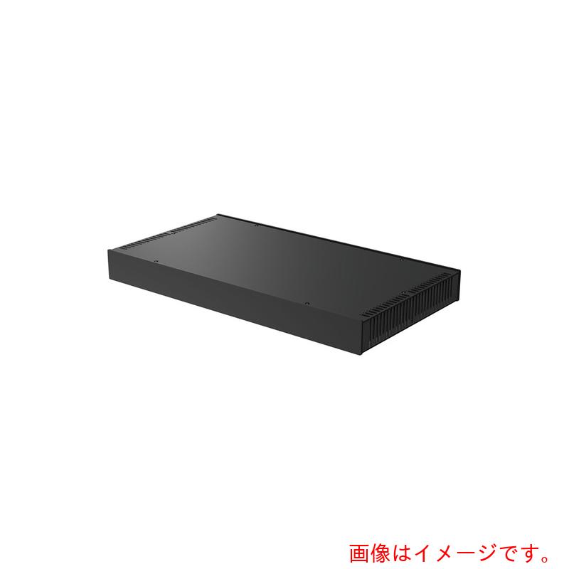 タカチ電機工業（TAKACHI）　縦型ヒートシンク式アルミサッシケース　ブラック　【品番：HY44-43-23BB】