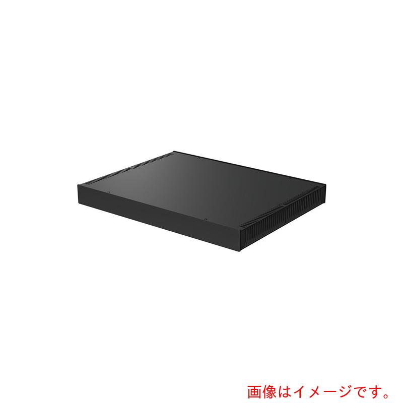 タカチ電機工業（TAKACHI）　縦型ヒートシンク式アルミサッシケース　ブラック　【品番：HY44-43-33BB】