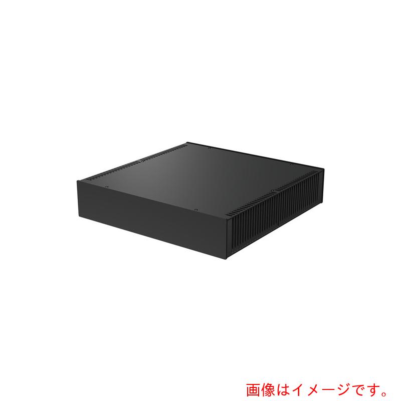 タカチ電機実業（TAKACHI） 縦型ヒートシンク式アルミサッシケース 黒いこと 【品番：HY70-33-33BB】