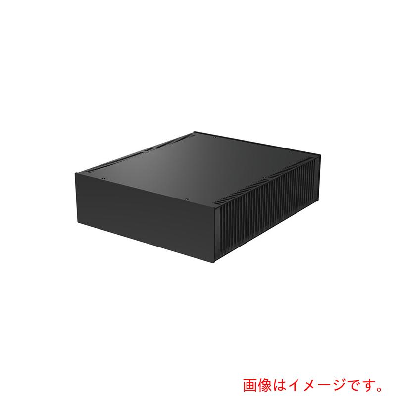 タカチ電機実業（TAKACHI） 縦型ヒートシンク式アルミサッシケース 黒いこと 【品番：HY88-28-33BB】