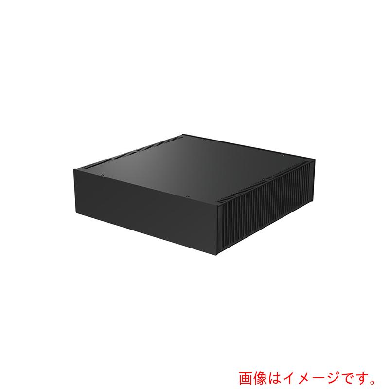 タカチ電機工業（TAKACHI）　縦型ヒートシンク式アルミサッシケース　ブラック　【品番：HY88-33-33BB】