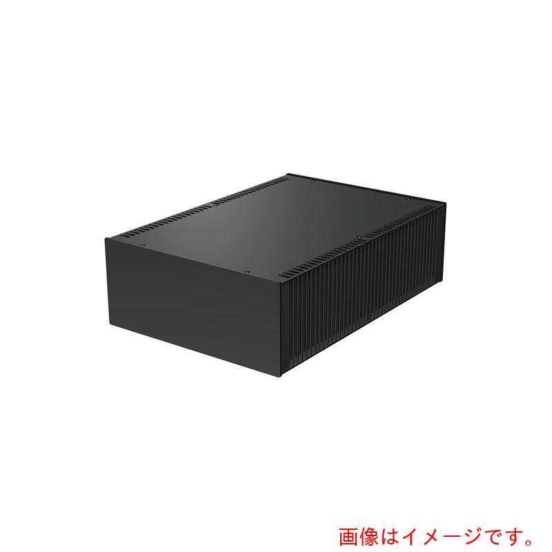 タカチ電機製作（TAKACHI） 縦型ヒートシンク式アルミサッシケース 黒いこと 【品番：HY99-23-33BB】