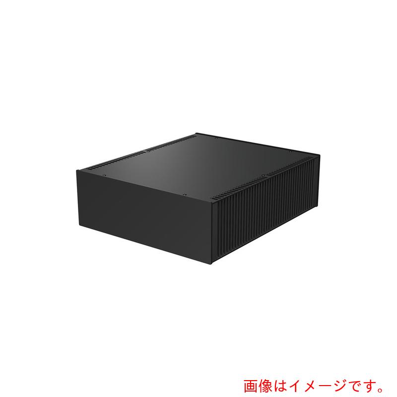 タカチ電機製作（TAKACHI） 縦型ヒートシンク式アルミサッシケース 黒いこと 【品番：HY99-28-33BB】 その他-DIY・工具