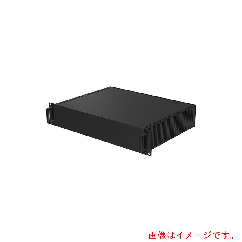 タカチ電機工業（TAKACHI）　取手付ヒートシンク式ラックケース　【品番：HYRH88-43-33BB】