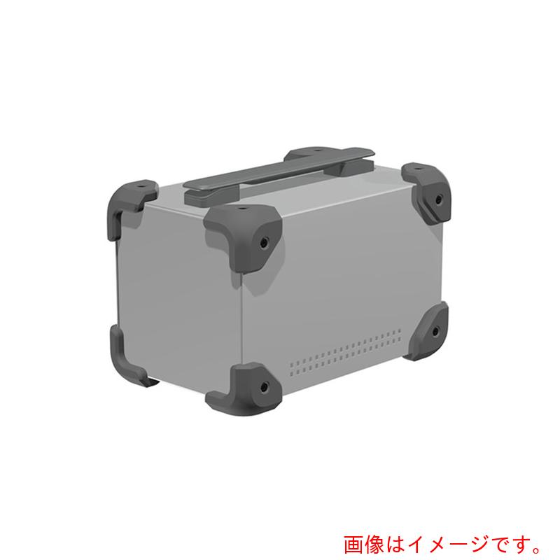 タカチ電機工業（TAKACHI）　コーナーガード付ケース　メタリックシルバー／グレー　【品番：MCG14-14-23SG】