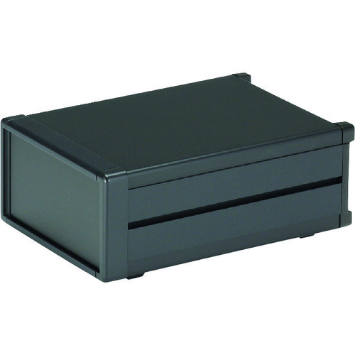 タカチ電機実業（TAKACHI） オールアルミシステムケース 黒いこと 【品番：MO133-43-35B】