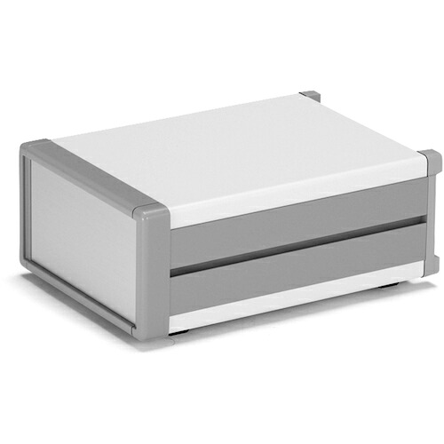 タカチ電機産業（TAKACHI） メタルシステムケース ＭＳ／ＧＳつづき物（上下押しかぶせる鉄製） 【品番：MS222-21-28GS】