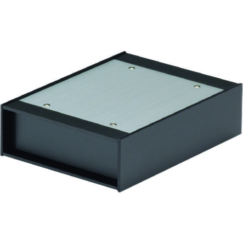 タカチ電機製作（TAKACHI） アルミサッシケース 黒いこと／しろがね色 【品番：os99-26-43BX】