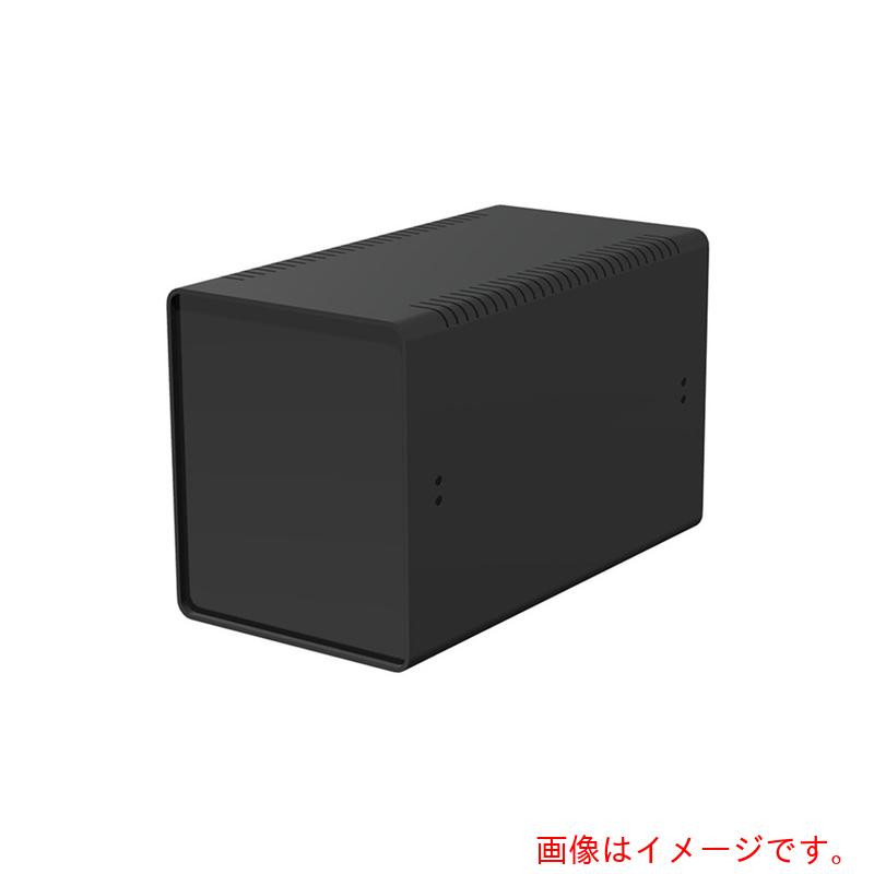 タカチ電機工業（TAKACHI）　ユニバーサルアルミサッシケース　ブラック　【品番：UC18-21-34BB】