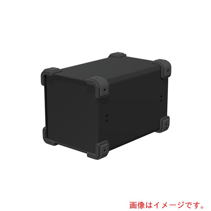 タカチ電機製作（TAKACHI） 端っこかばい立て付軽銀入れもの 黒いこと／黒いこと 【品番：UCG18-18-28BB】 DIY・工具-花・ガーデン・DIY