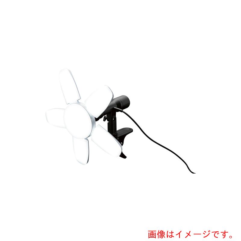 【別途送料あり】高儀（TAKAGI）　侍ＢＬＡＣＫ　ＬＥＤクリップライト　咲灯　ＰＲＯ　約７０００ｌｍ　【品番：CLT-70SBK】