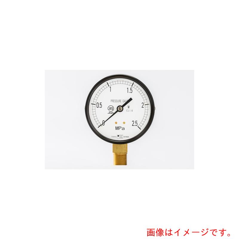 高島表示計器 原則として蒸気船用剪断応力計（Ａ枠立型・φ７５）剪断応力範囲０．０～０．０６ＭＰａ Ｒ３／８ 【品番：102200640】