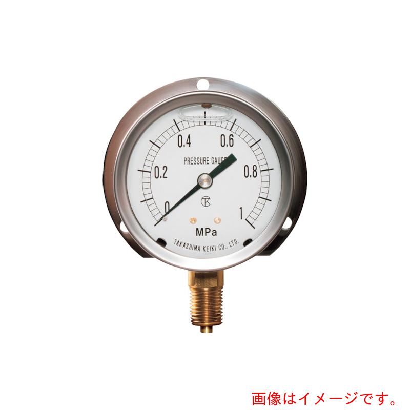 高島表示計器 グリセロール入翦断応力計（Ｂ枠立型・φ７５）翦断応力領域０．０～１６ＭＰａ Ｇ３／８【１３２３２１６】 【品番：1323216】 その他-計測工具-DIY・工具