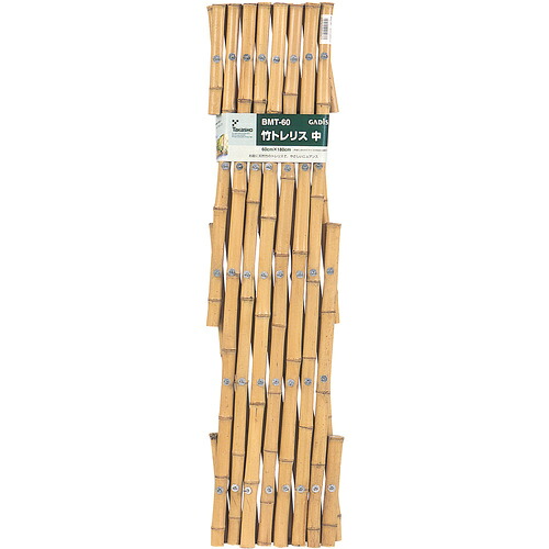 【別途送料あり】タカショー（Takasho）　和風　庭園用品　竹トレリス　中　６０×１８０ｃｍ　【5個】　【品番：BMT-60】