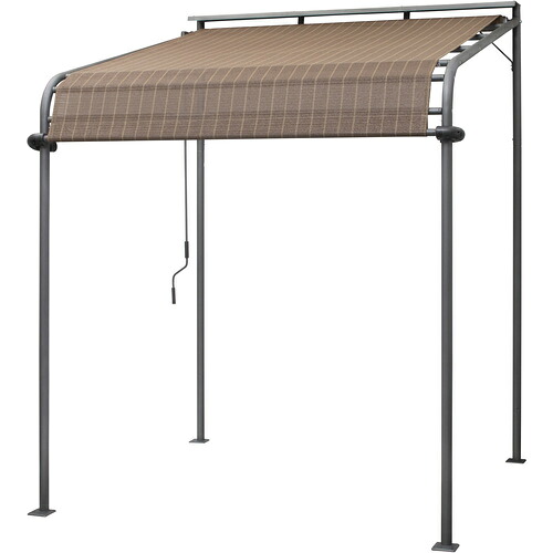 【別途送料あり】タカショー（Takasho）　日よけ用品　クールサマーオーニングポーチ　ブラッシュウッド　２０００　【品番：CSA-P20BR3】