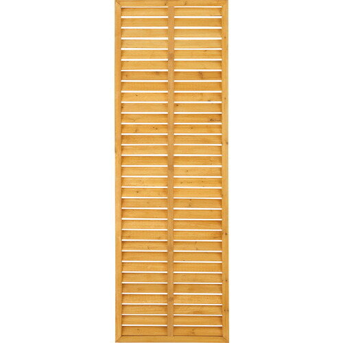 【別途送料あり】タカショー（Takasho）　フェンス　エコランド　ルーバーラティス　６００×１８００　【4個】　【品番：EWL-618】 22,564円