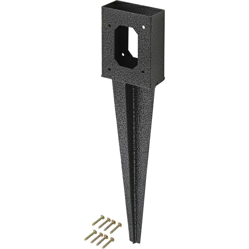 【別途送料あり】タカショー（Takasho）　フェンス　２Ｘ４用金具　地中杭　【2個】　【品番：TKP-20】