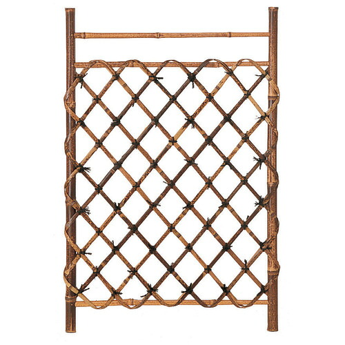 【別途送料あり】タカショー（Takasho）　和風　庭園用品　エコランド　虎竹枝折戸　７０ｃｍ　【品番：TO-02】