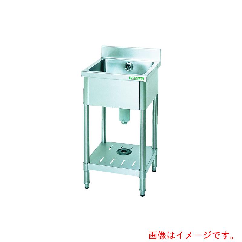 タニコー（tanico） 一槽シンク（導管１本付） ６００×６００×８５０Ｈ 【品番：TA-1S-60】