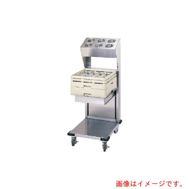 タニコー(tanico) 食器ディスペンサーシルバーシリンダー付タイプ 【品番:TOL-FR1-S6】