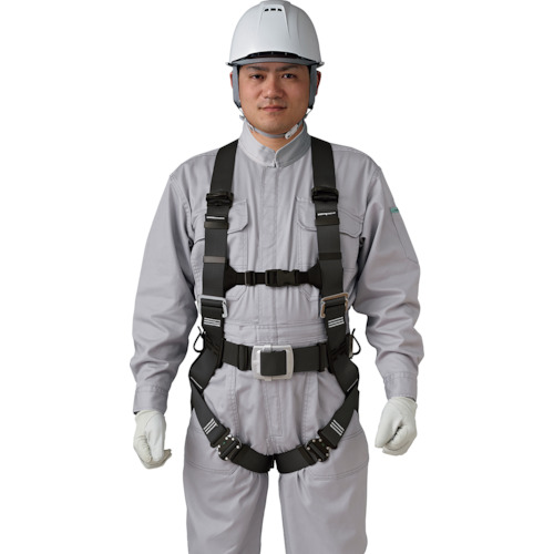 【別途送料あり】谷沢製作所（タニザワ）　墜落制止用器具　フルハーネス　“無双２”　【品番：572A-SK-BK】