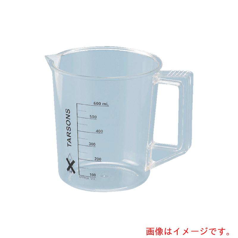 ★Tarsons　目盛付ビーカー（取っ手付）　ＴＰＸ製　５０００ｍｌ　【品番：441090】