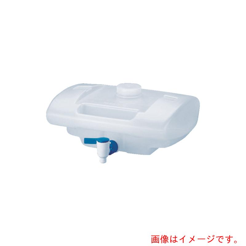 ★Tarsons　横型瓶（ストップコック付）　ＨＤＰＥ製／蓋：ＰＰ製　８Ｌ　【品番：684300】