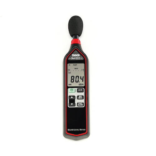 イチネンTASCO デジタル騒音計 【品番:TA415CE】|住設プロ 店